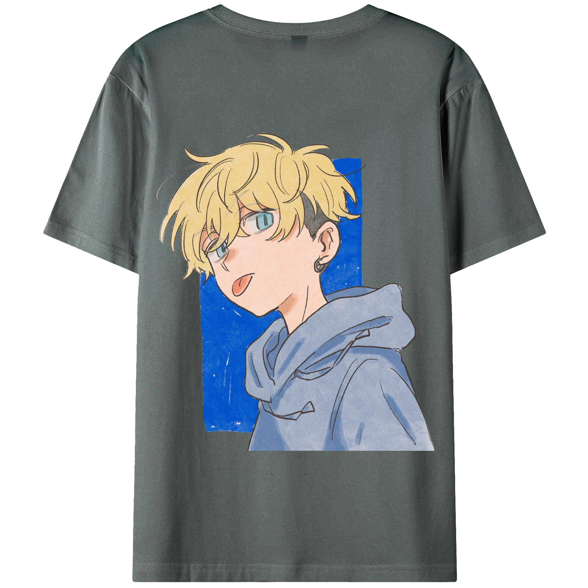 （画像用） 東京リベンジャーズ Tokyo Revengers 綿100％半袖Tシャツ（背面プリント）